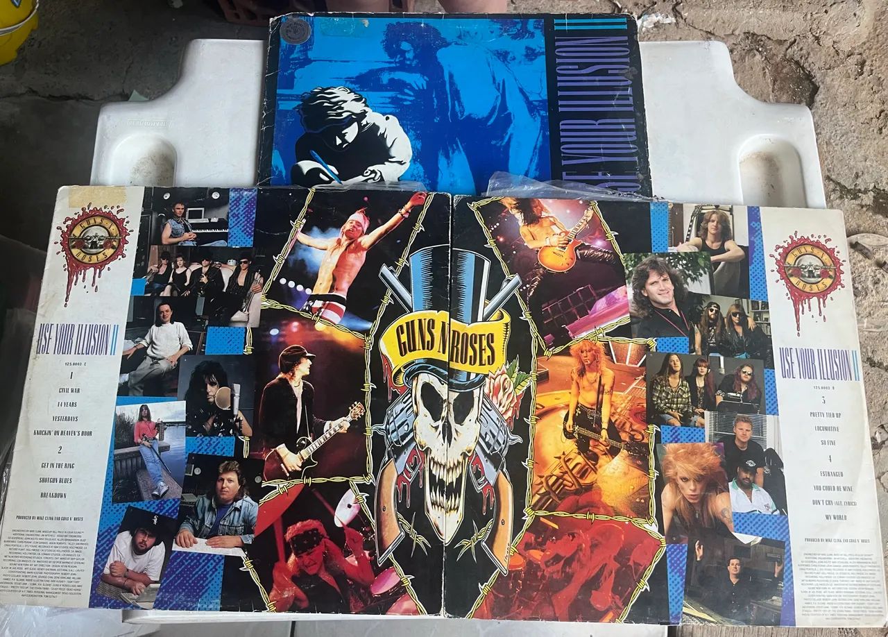 Disco Vinil Guns IN Roses Use Your Illusion II - Foto 4