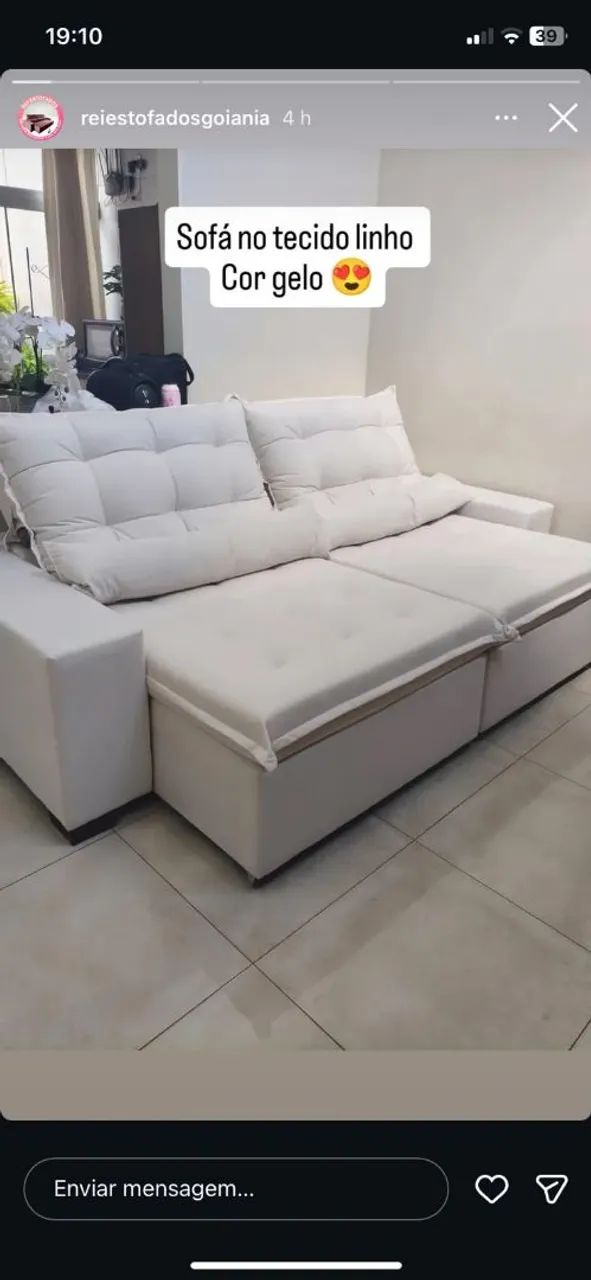 Sofá retrátil preço de fábrica  - Foto 5