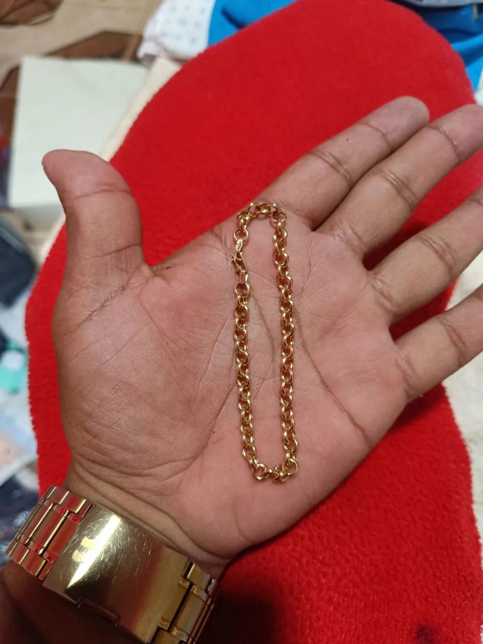 Pulseira de ouro 18k  - Foto 2