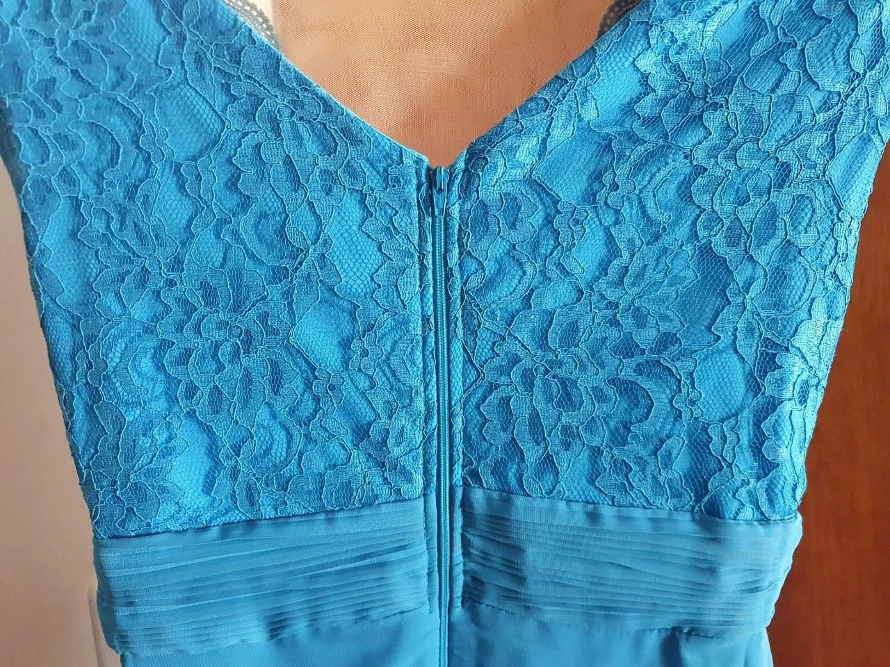 Vestido de festa longo verde