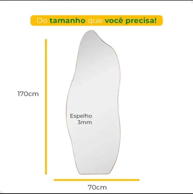 Espelho Orgânico com LED - Foto 2