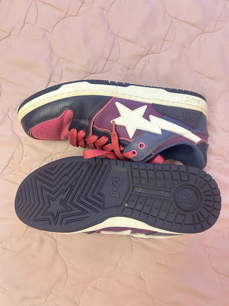 bape sta 39/40 rosa e roxo - Foto 2