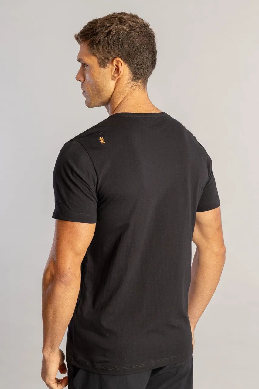 Camiseta Sergio K Básica Preta Original - P (NOVA) - Foto 5