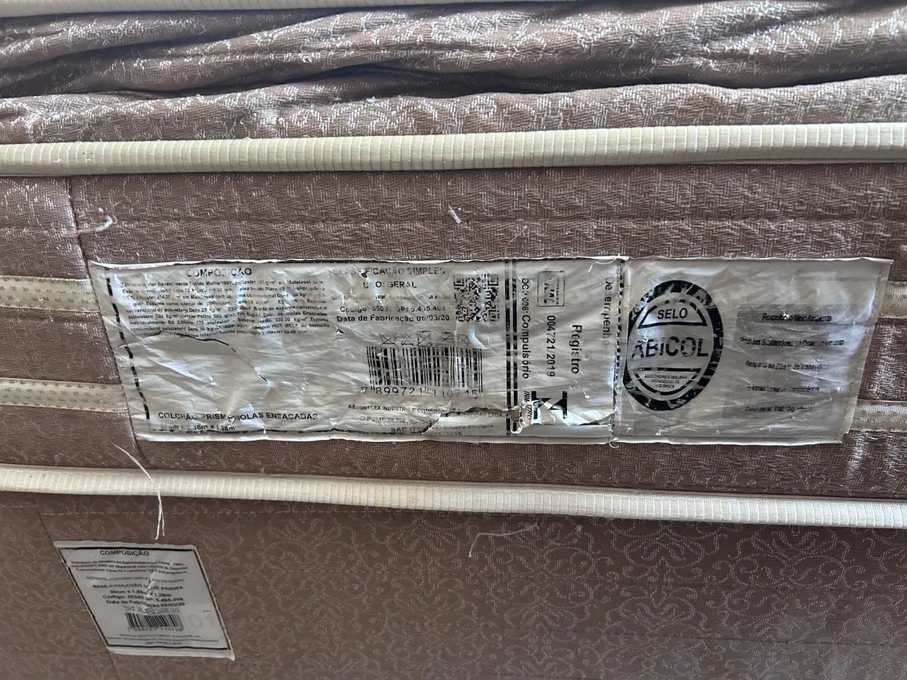 Vendo cama Box de casal. - Foto 5