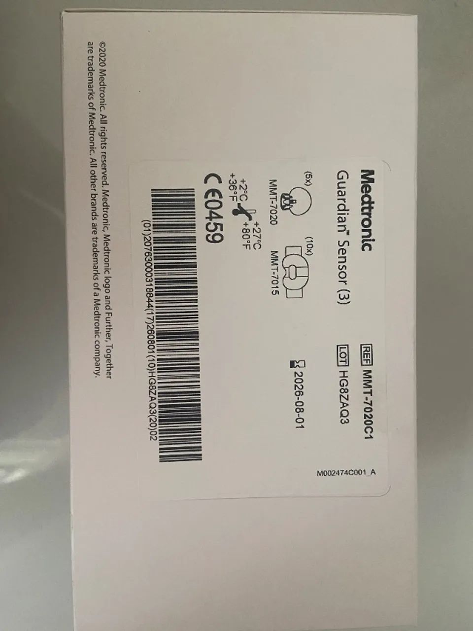 Vendo caixa do Sensor Guardian 3  - Foto 2