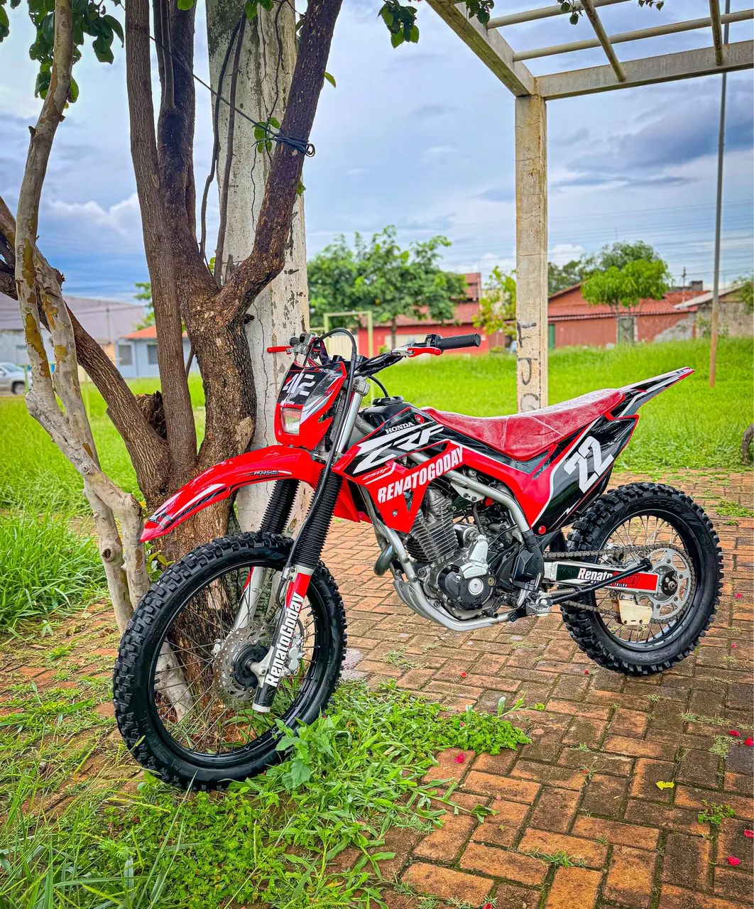 CRF 250F / 2024/ CHEIA DE ACESSÓRIOS / PEGO CRF 230 NA TROCA