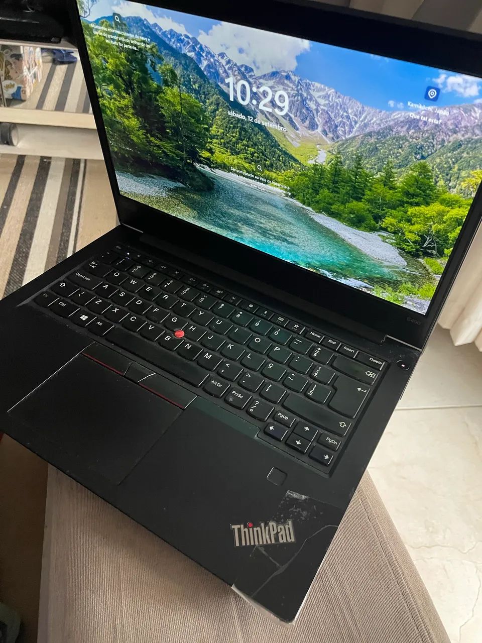 Lenovo ThinkPad E490 i7 8GB RAM SSD 256GB - Notebook