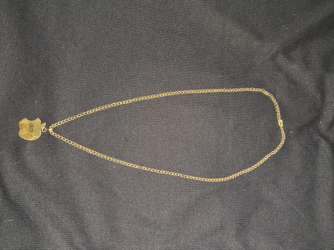 Cordão prata banhada a ouro + pulseira banhada a ouro  - Foto 2