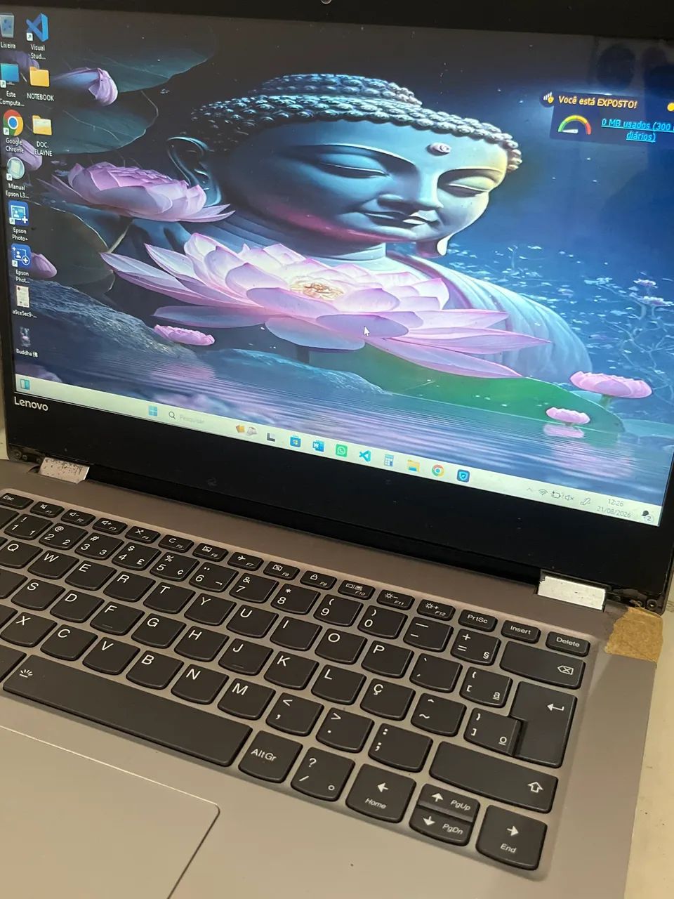 Lenovo Yoga  $400 trocar Carcaça. - Foto 3