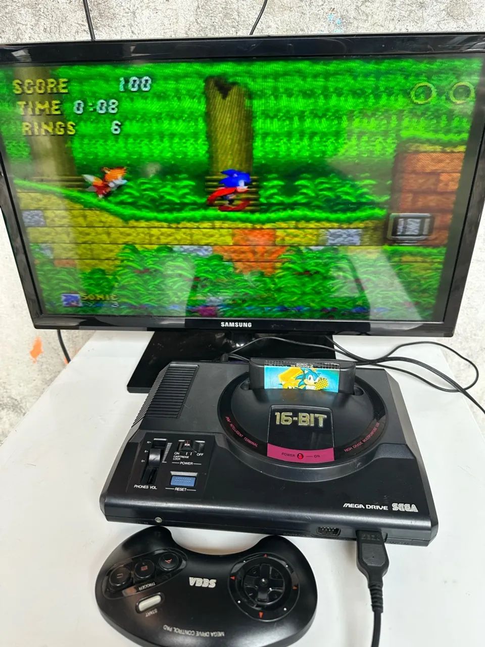 Mega drive 16 bit funcionando  - Foto 4