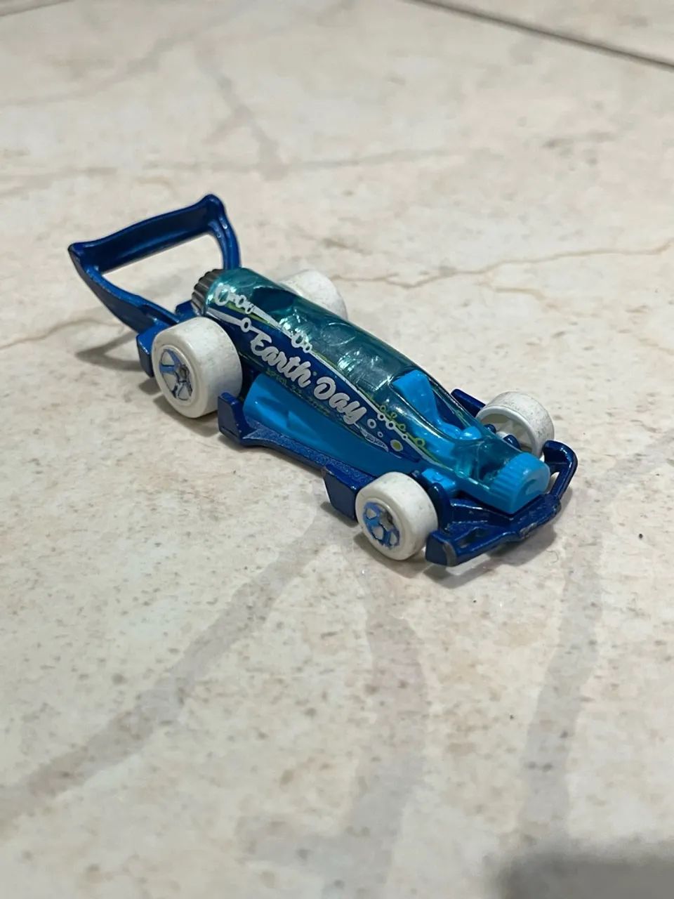 Hot Wheels Hydroplane Earth Day azul - Foto 3
