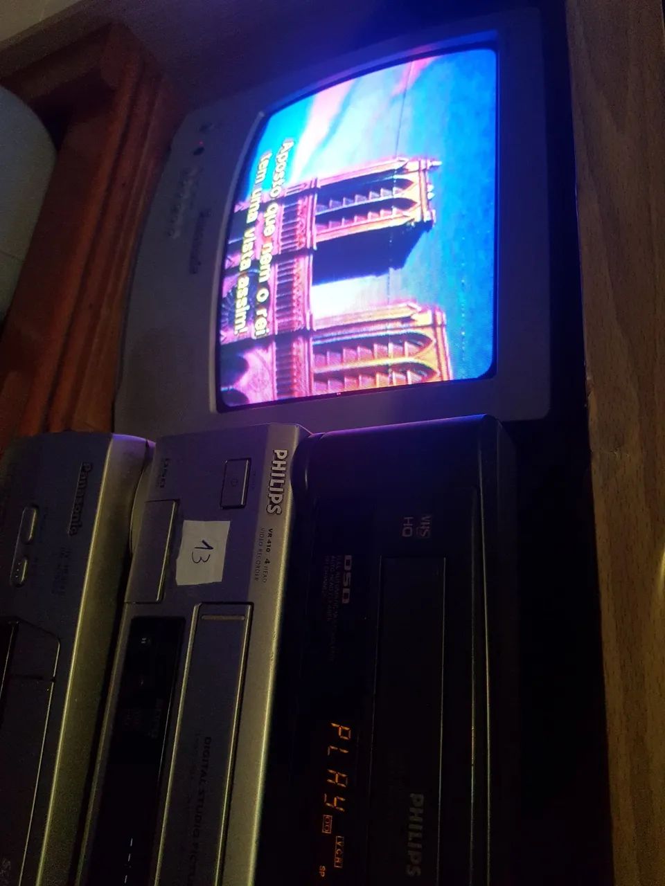 Vídeo cassete Philips 