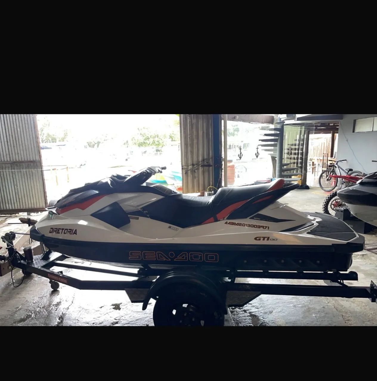 Jet ski Seadoo 130 hp 2013 + carretinha - Foto 4