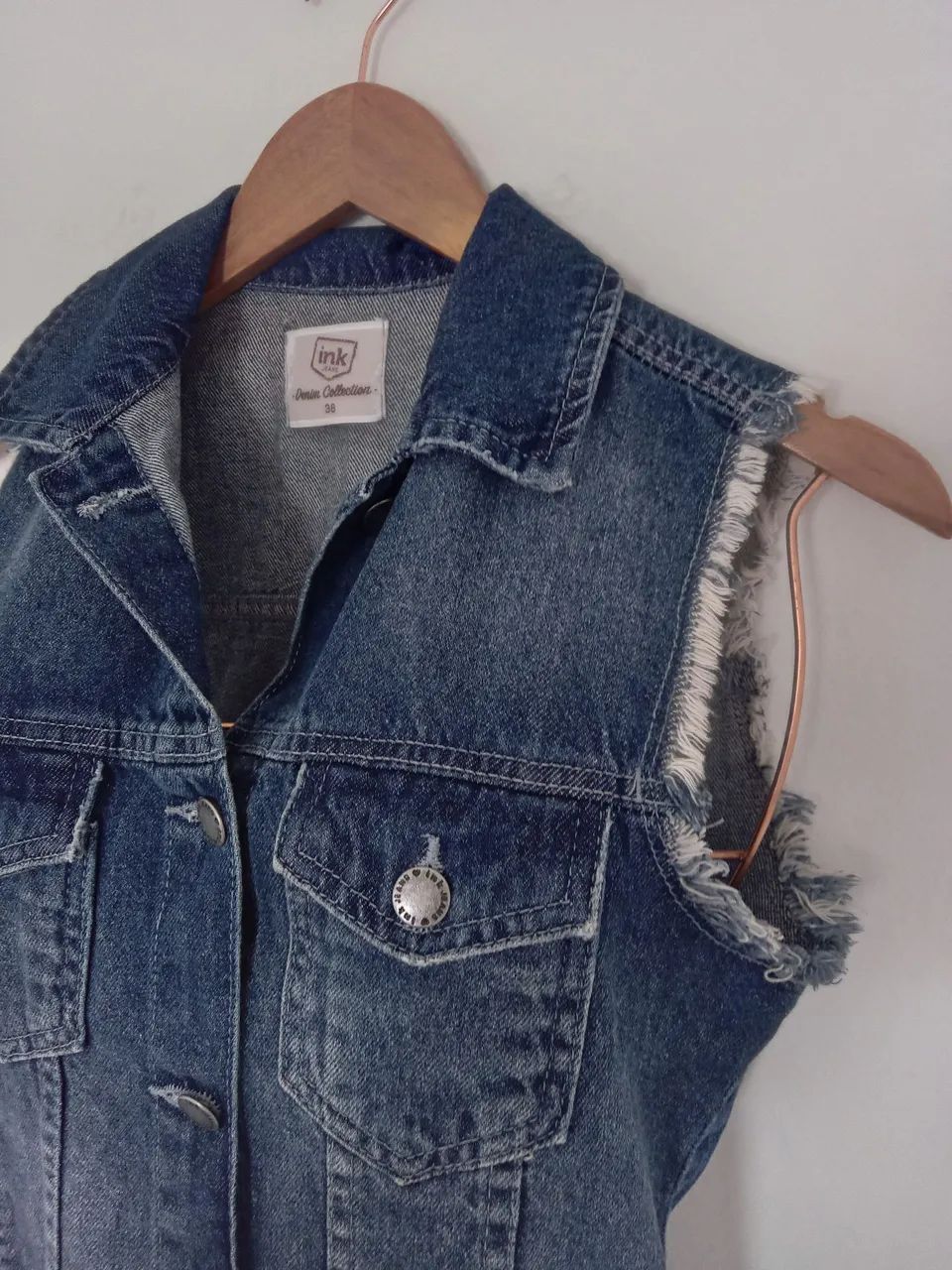 Colete jeans - Foto 4