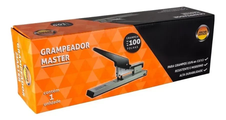 Grampeador Metal Master - Leonora - novo - original - Foto 3