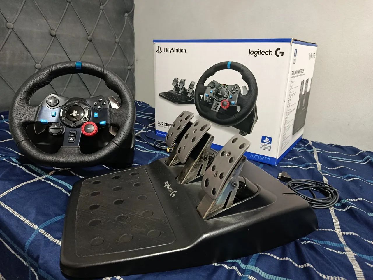Volante Logitech G29 em excelente estado!! - Foto 2