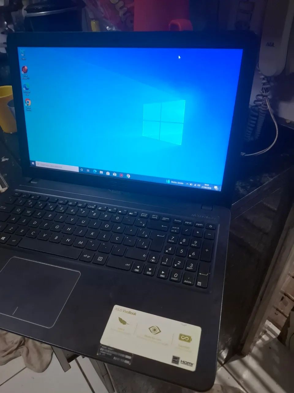 NOTEBOOK ASUS I3 SEXTA GERAÇÃO FUNCIONANDO PERFEITAMENTE  - Foto 2
