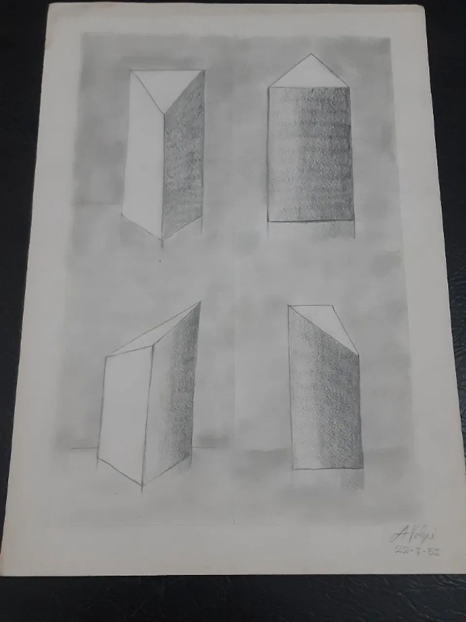 Desenho estudo grafite Volpi - Foto 3