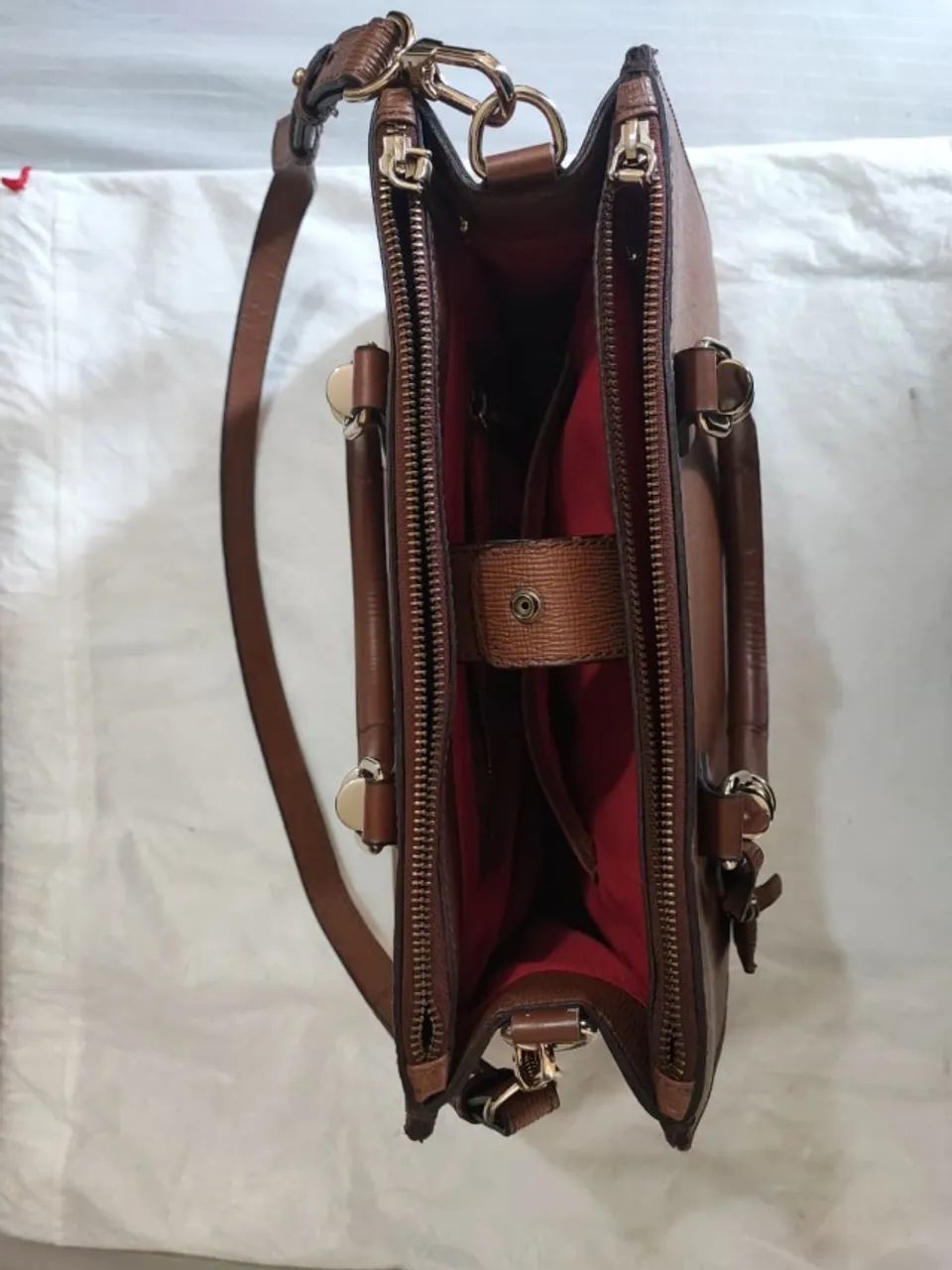 Bolsa Schutz Grande - Marrom - Foto 4