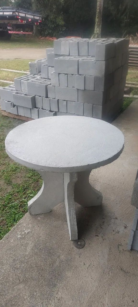 Mesa de concreto ( jardim e espaços abertos)  - Foto 4