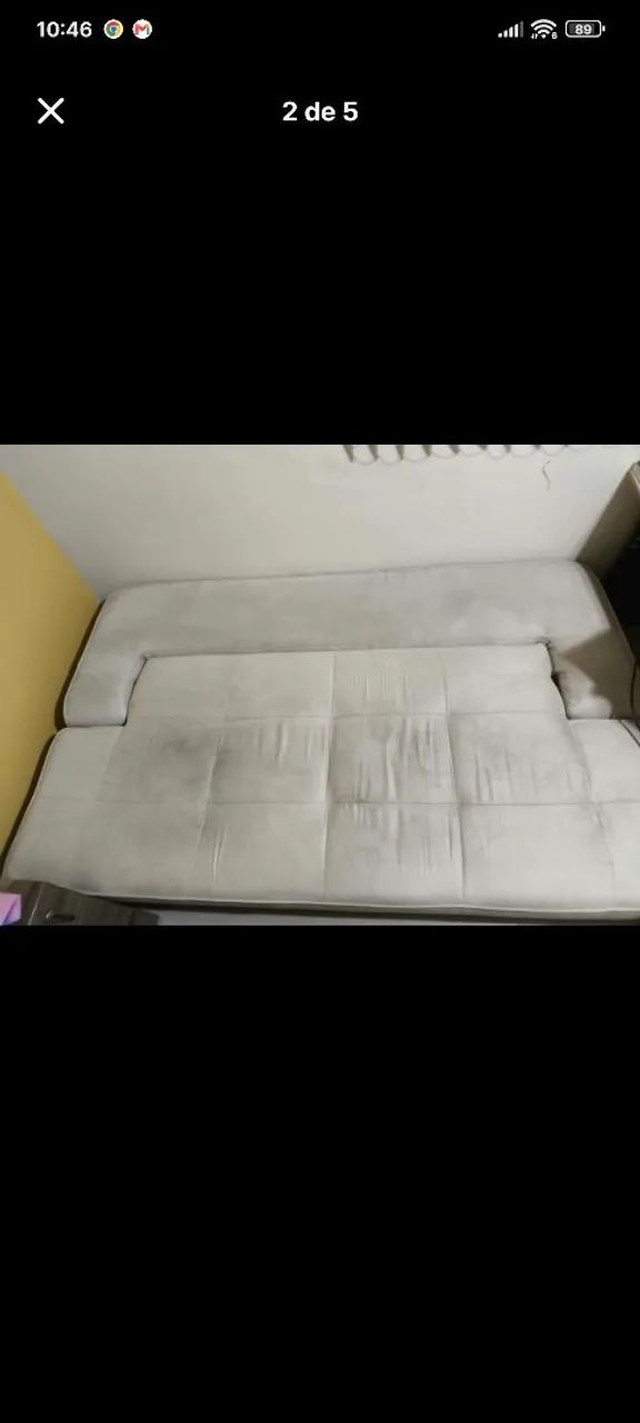 Sofá-cama retrátil muito confortável  - Foto 2