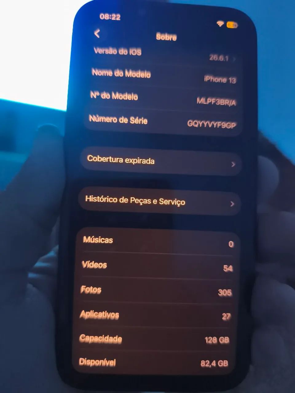 Vendo iPhone 13 impecável nunca aberto. - Foto 2