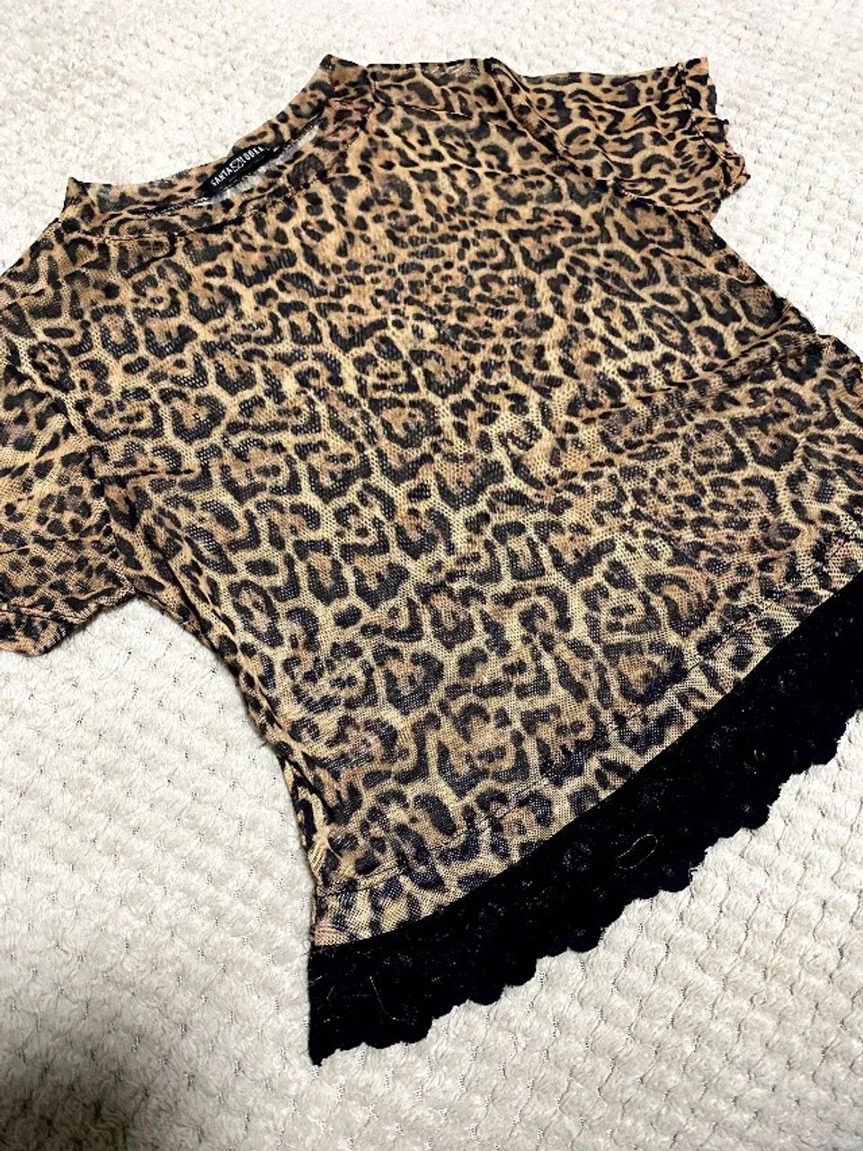 Blusinha Onça - Tamanho P