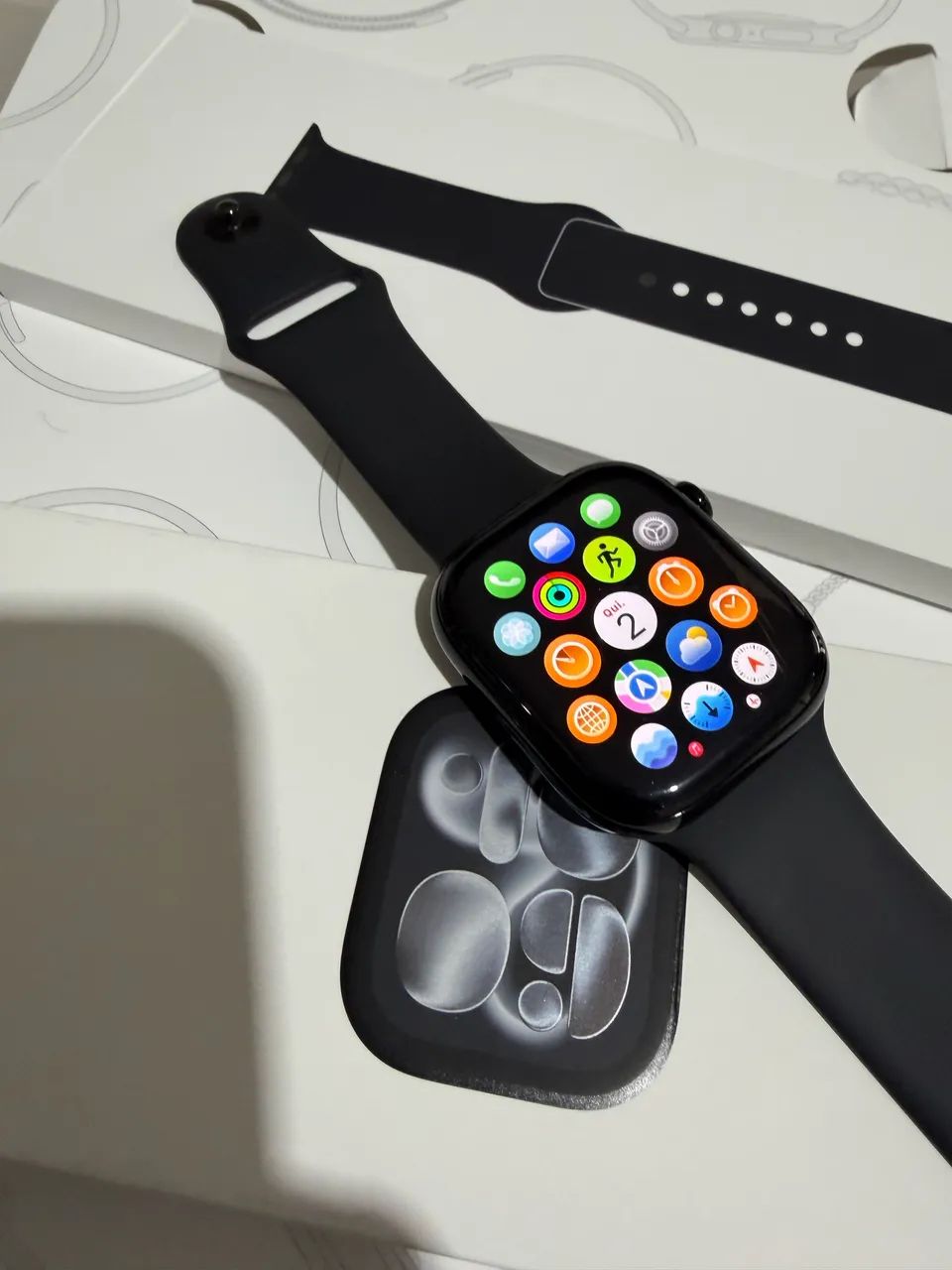 Apple Watch séries 11 46mm com apenas um mês de uso  - Foto 2