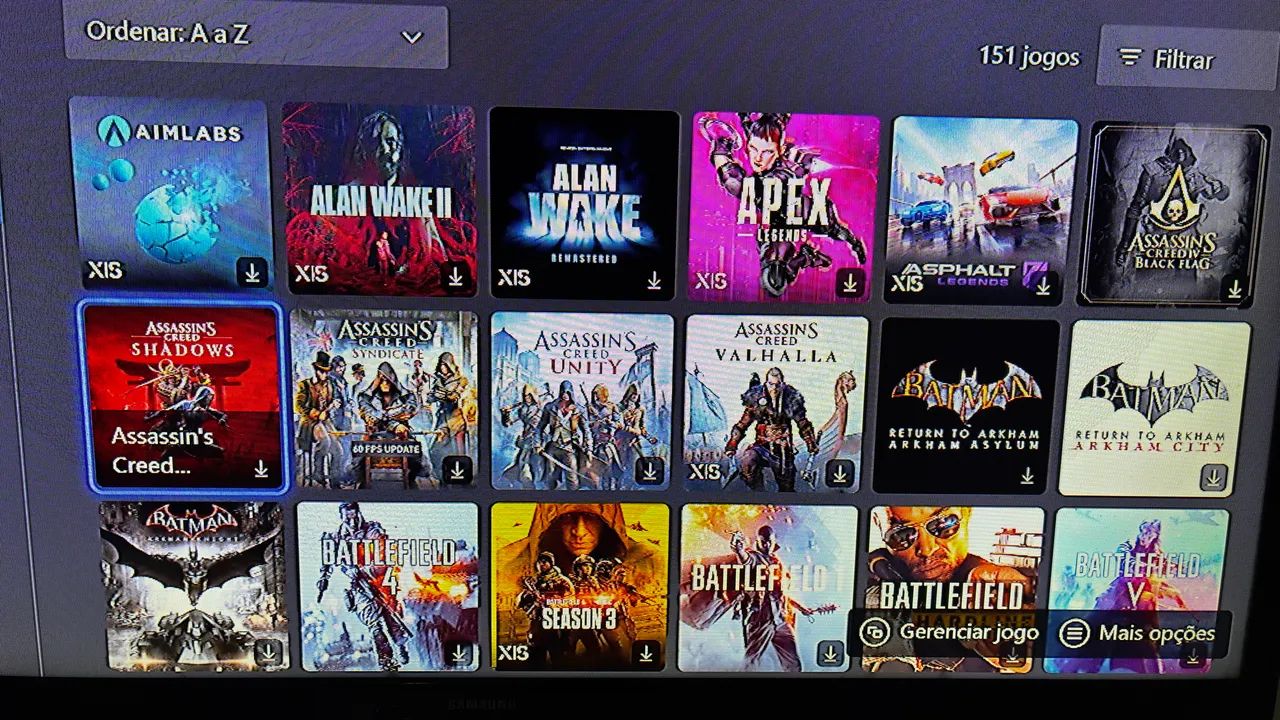 Xbox série S completo com jogos  - Foto 2