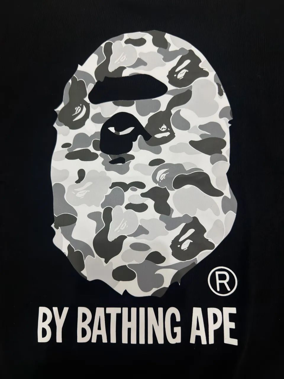 Camisa Bape preta G até 80kg  - Foto 2