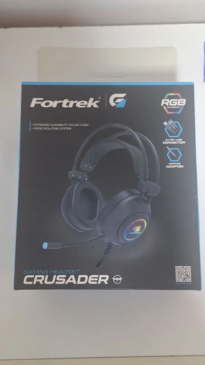 Fone fortrek gaming headseat crusader