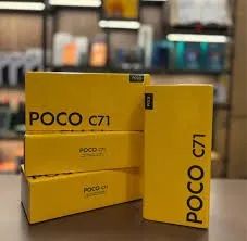 POCO C71 イエロー 3/64gb POCO C71 64 / 3 ENTREGA EM TODA GRANDE VITORIA - Celulares e