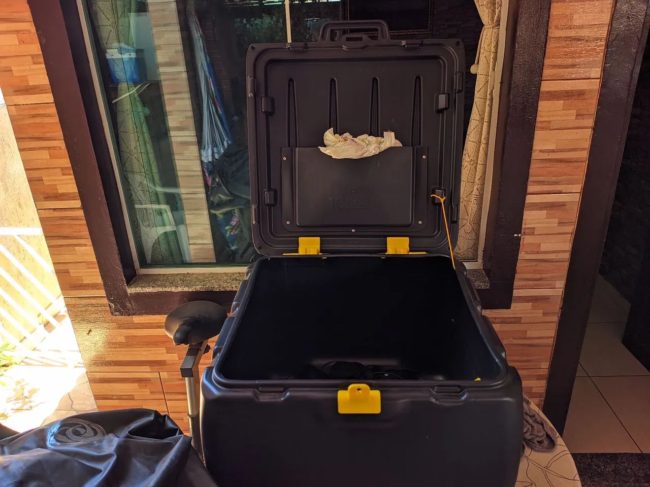 Baú icbras 140 litros + Suporte de baú icbras - Foto 2