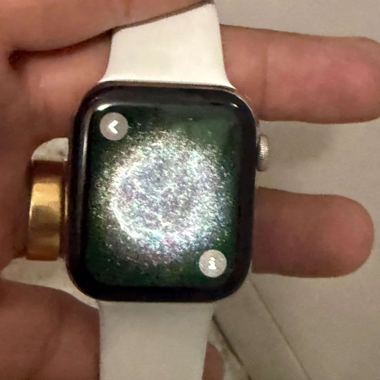 Apple Watch 4 safira e aço  - Foto 2
