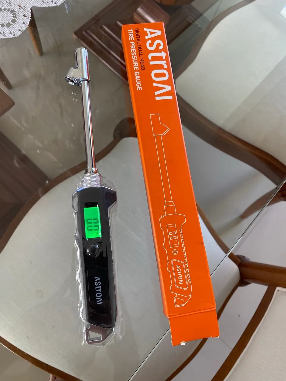 Calibrador digital para pneus