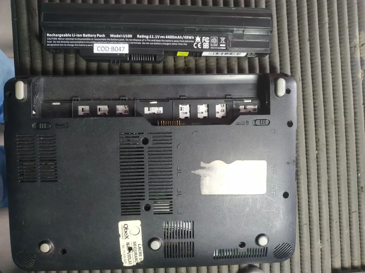 Bateria netbook Qbex nova  - Foto 5