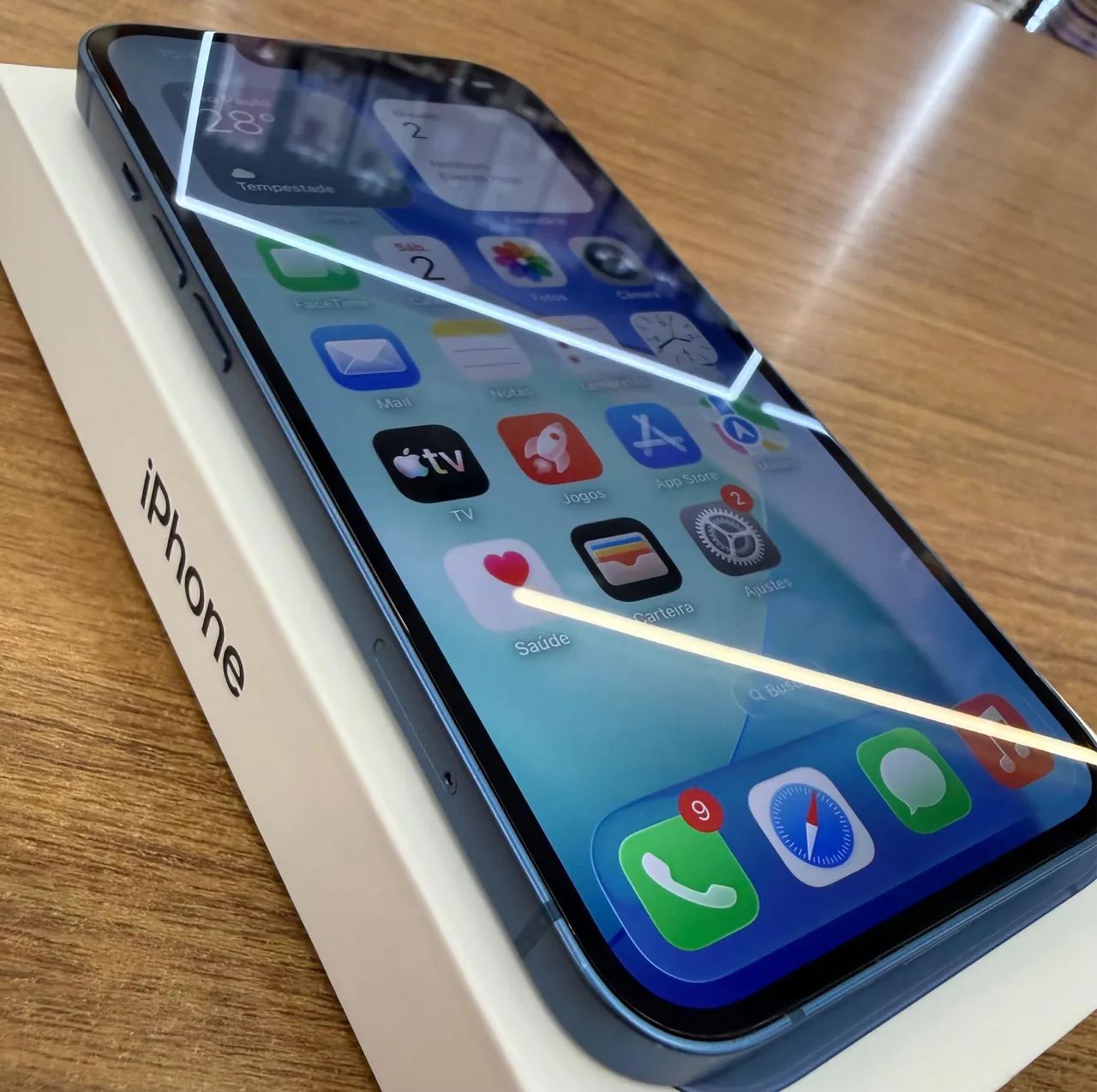 iphone 12 Pro Max 256gb Azul Pacífico.Todo original! Sem detalhes