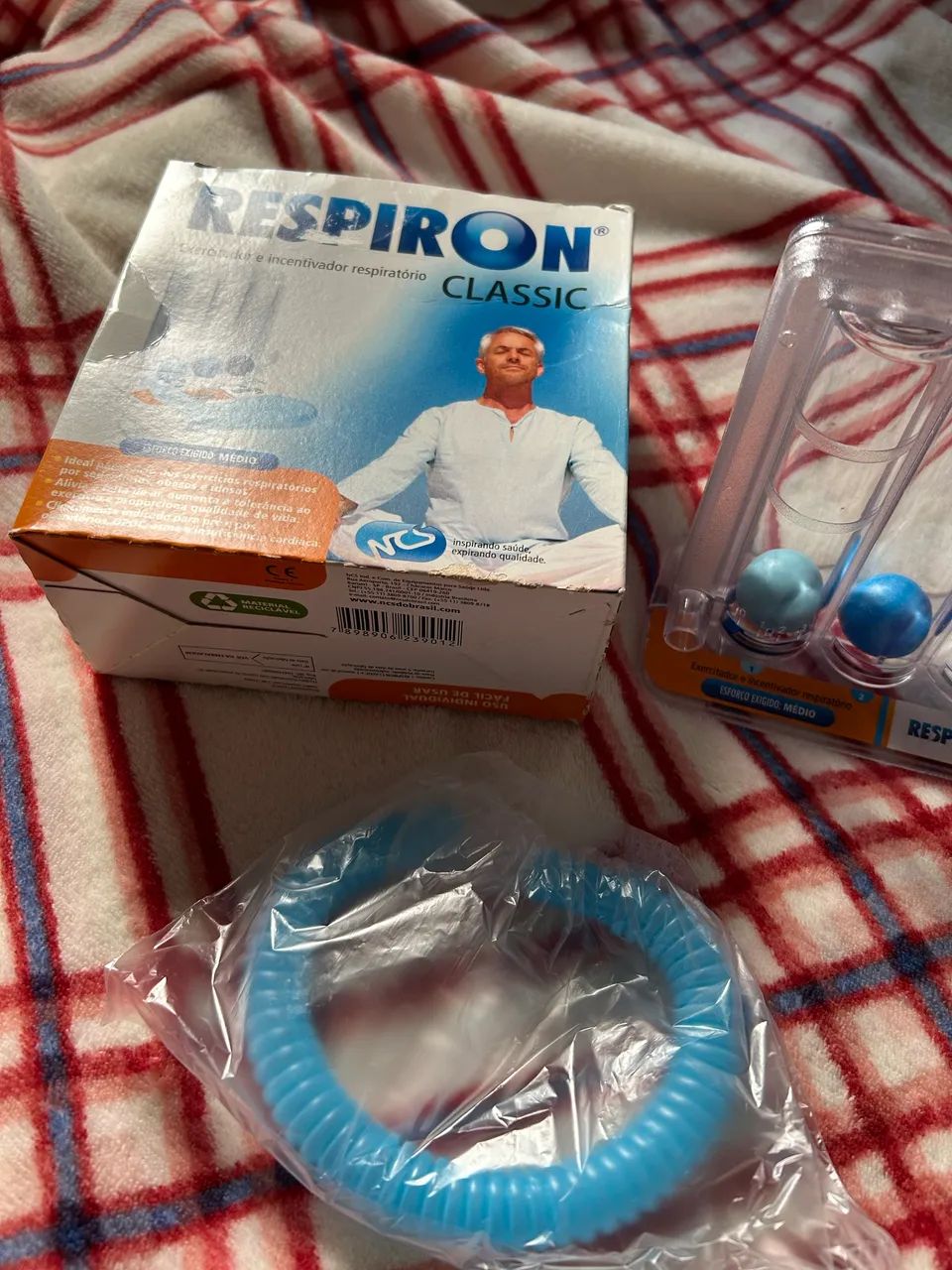 Respiron aparelho para exercícios respiratórios  - Foto 4