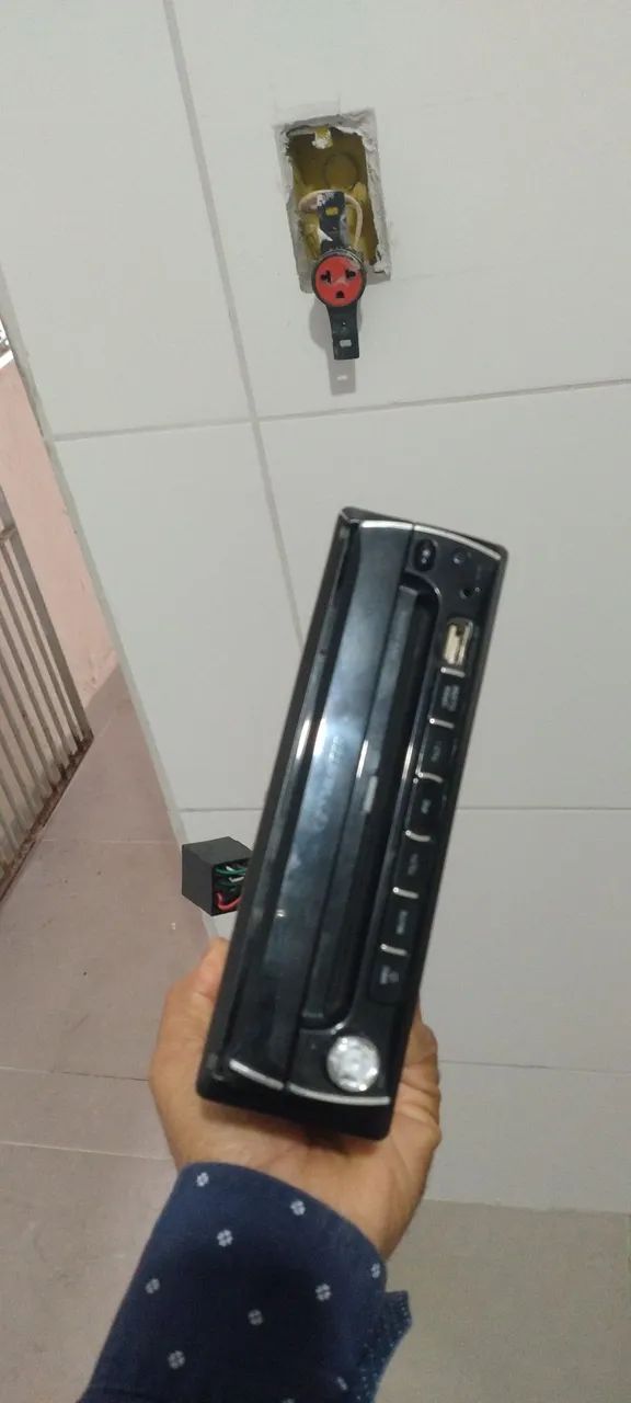 Som retrátil Buster funcionando perfeitamente
