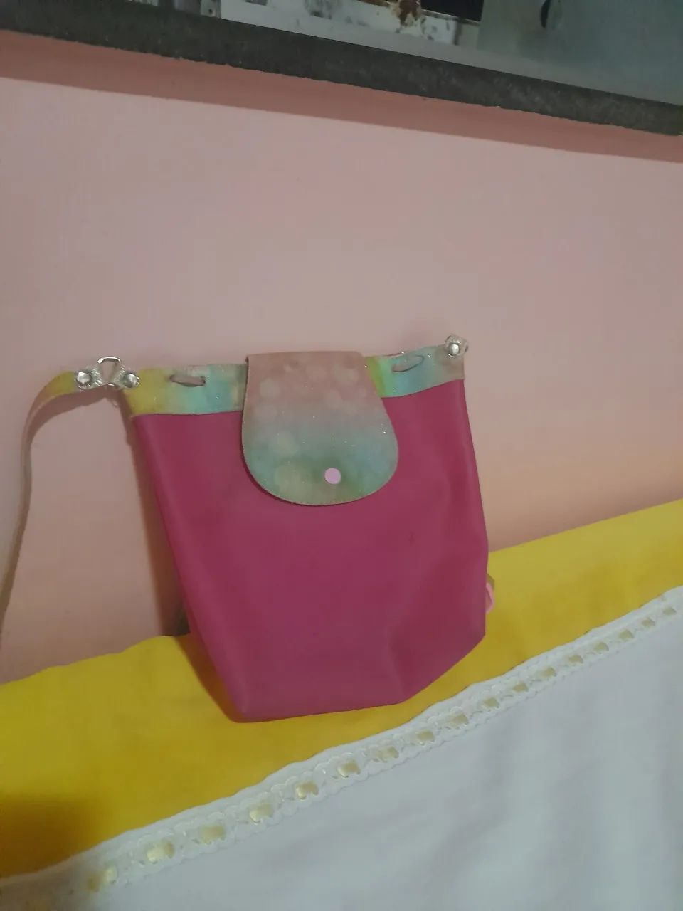 Bolsa infantil Rosa - Foto 2