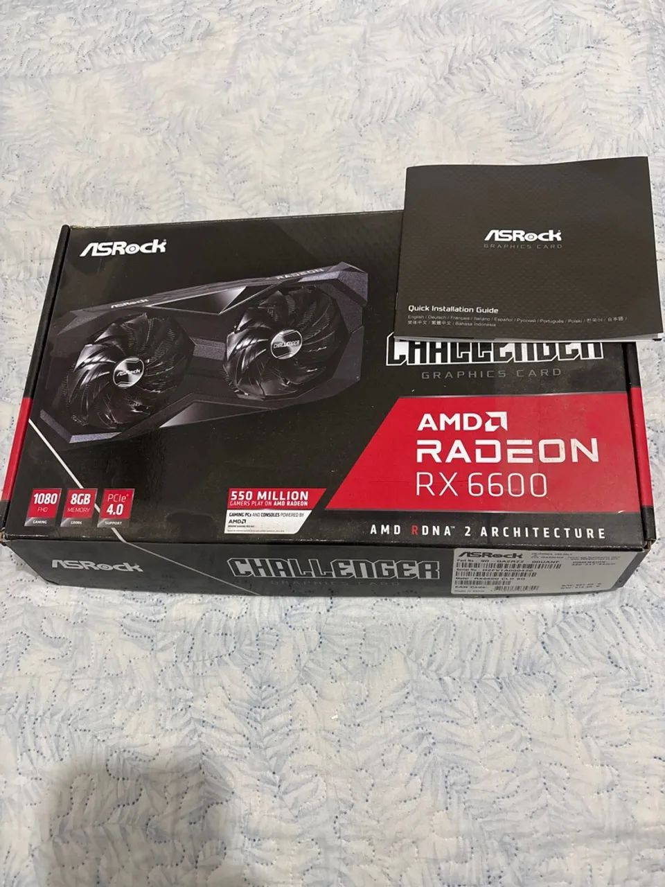 Placa de vídeo RX 6600 