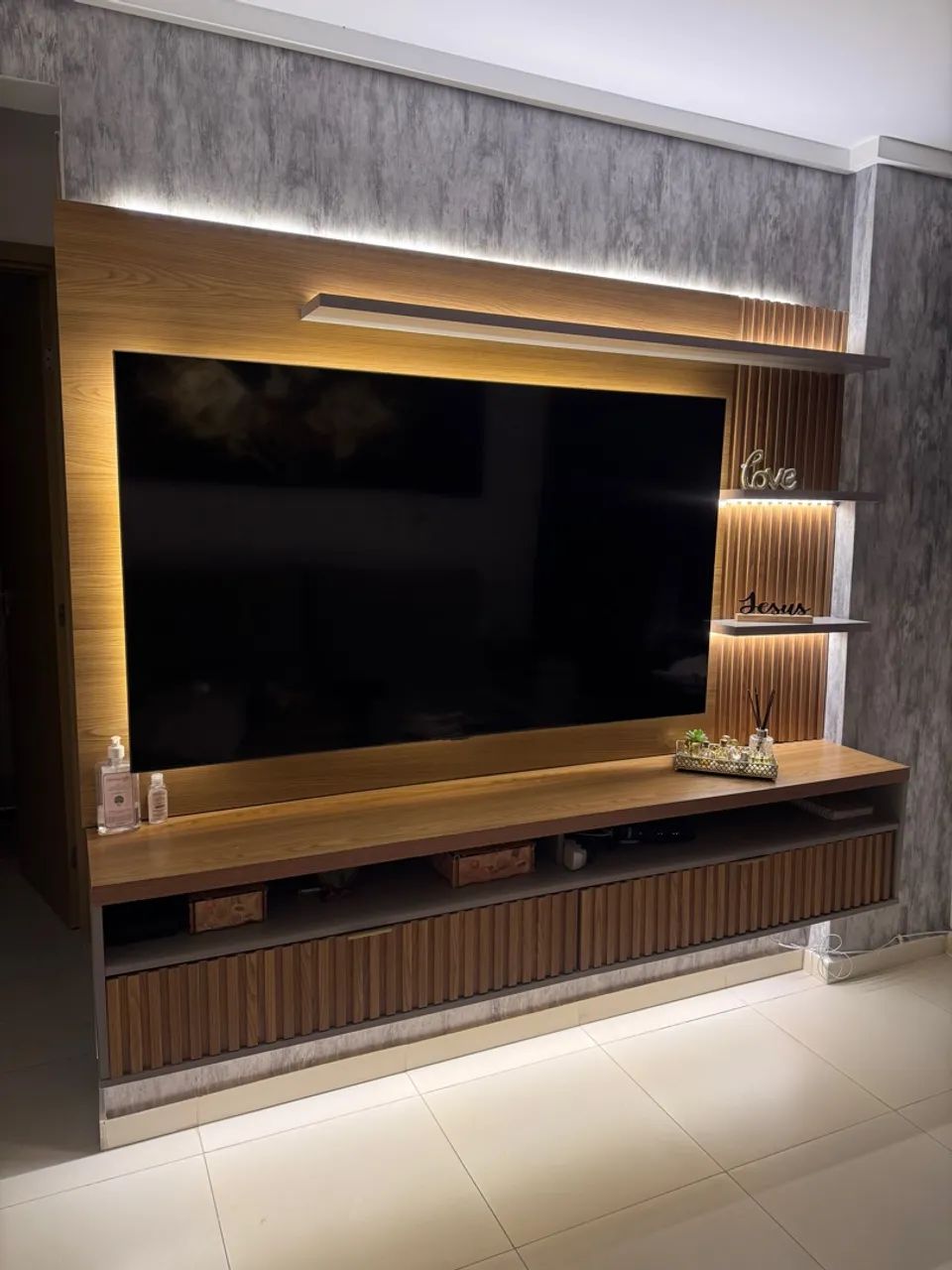 Rack com painel para TV - Foto 2