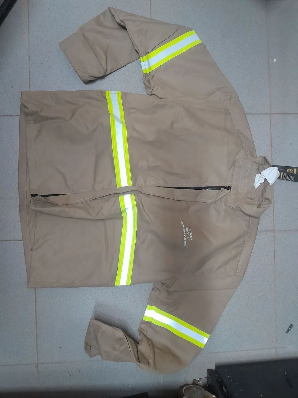Conjunto NR10 risco 4 antichama tamanho G