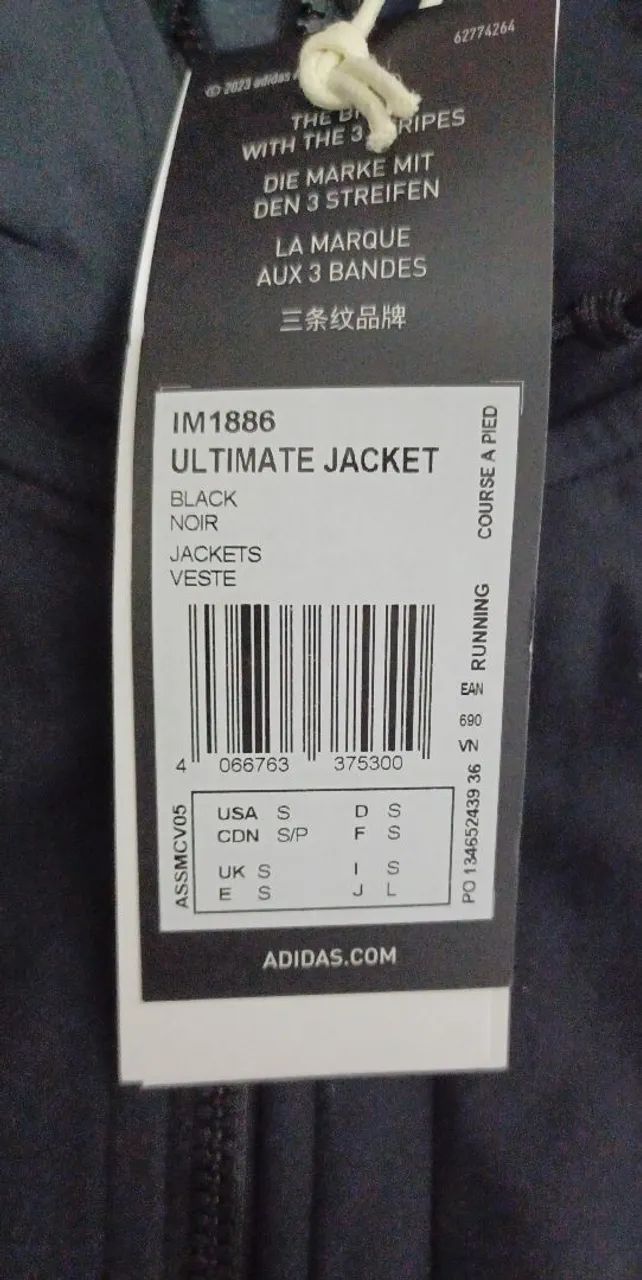 Jaqueta Adidas Nova tamanho P - Foto 2
