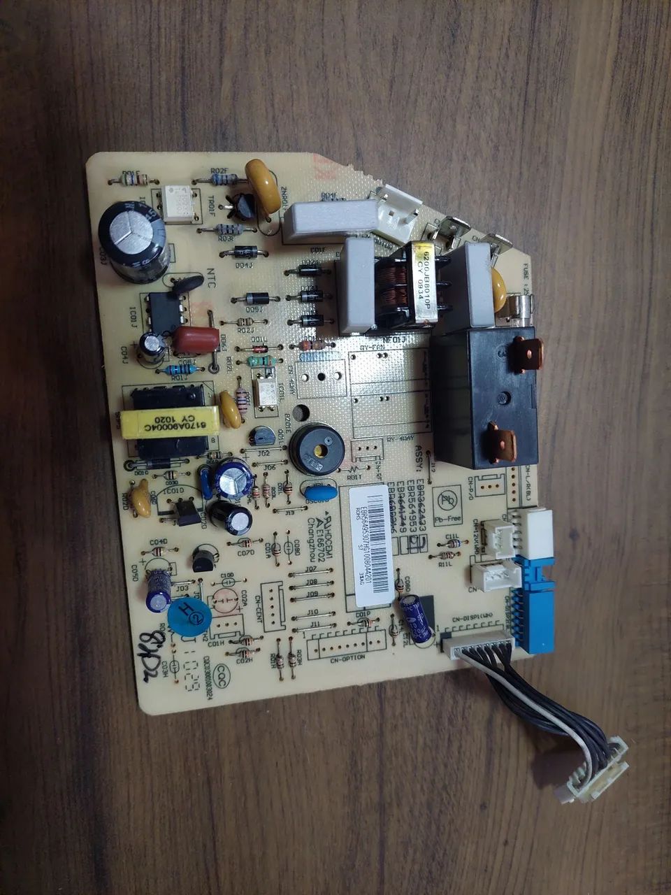 Placa eletrônica evaporadora lg EBR564953