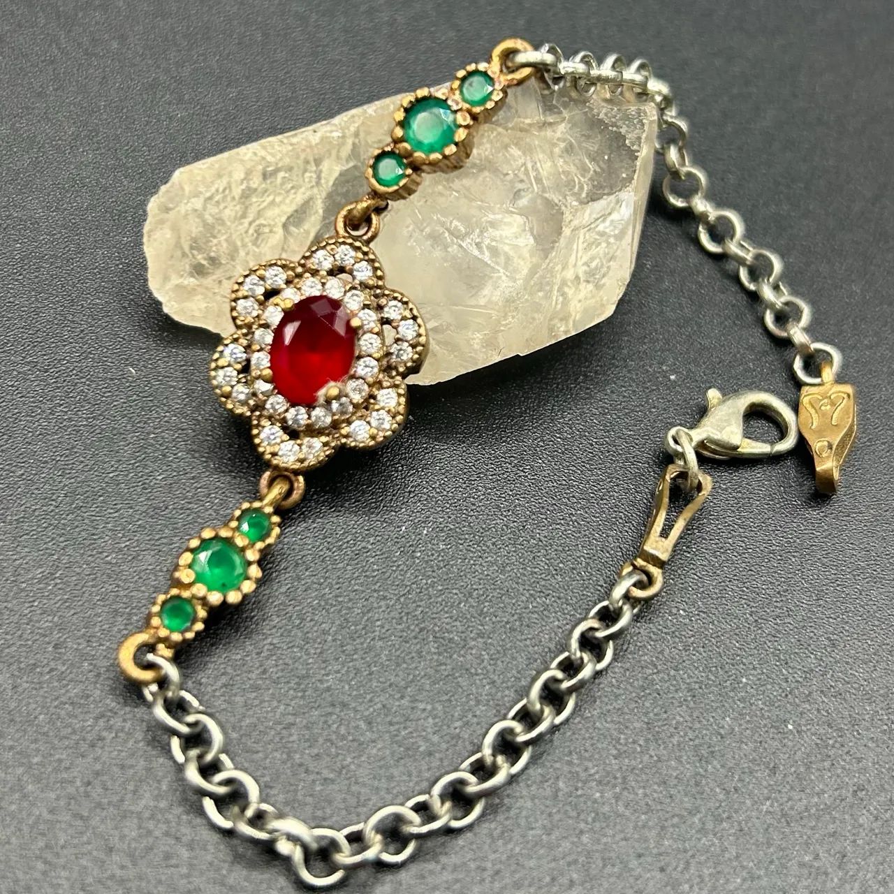 Pulseira de prata turca 