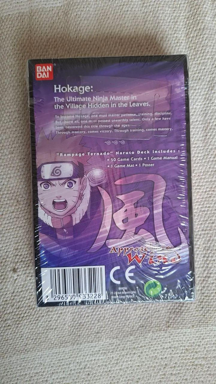 Naruto Bandai CCG - Approaching Wind Starter Deck Jogo de Cartas - Foto 2