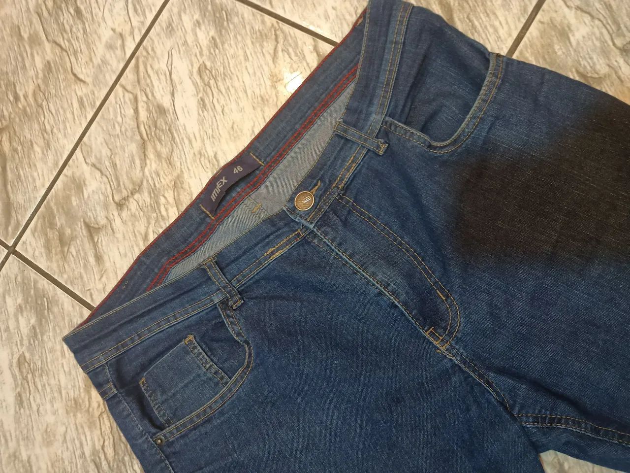 Calça jeans masculina 46 - Foto 2