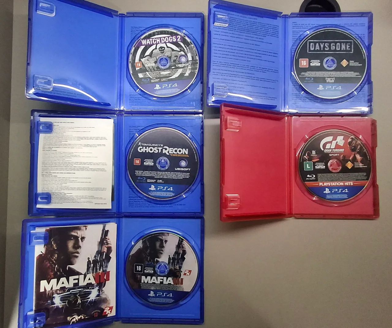 PS4 Slim +5 Jogos - Foto 3