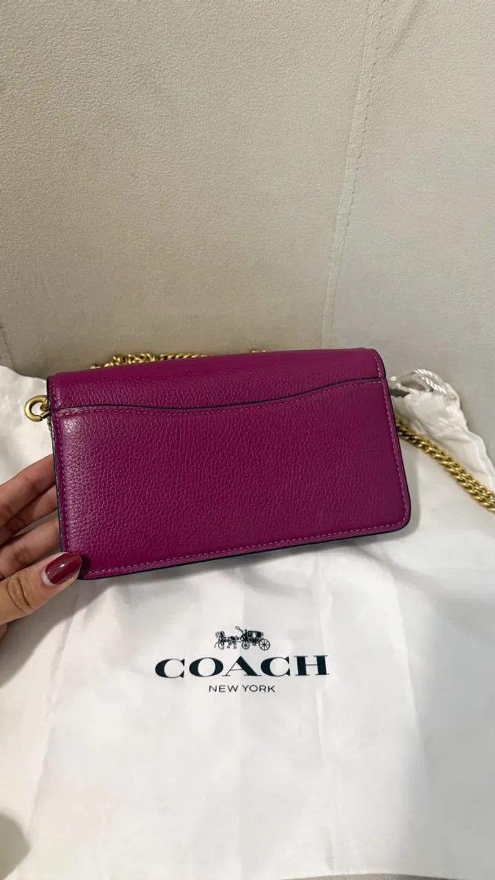 Bolsa coach tabby chain original  - Foto 3